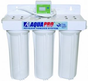 Проточные трёхступенчатые фильтры Система фильтрации Aquapro AUS3-DF
