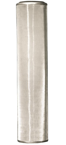 Металлический механический фильтр стандарта Slim Line 20” LX-20-100 (100 мкр)