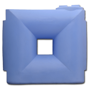 Бак прямоугольный для воды 1000 л (синий) PT-Т1000