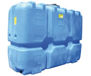 Оборудование для водоочистки (комплектующие) Бак прямоугольный для воды 2000 л (синий) Т2000ФК23