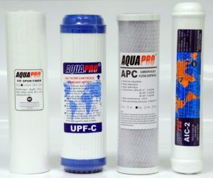 Картриджи для фильтров Комплект картриджей,Aquapro KIT-3 (ЭФГ, UPF, APC) PACK-2