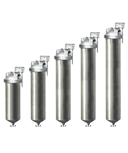 Металлический механический фильтр стандарта Slim Line 10” HM-10 B 3/4”