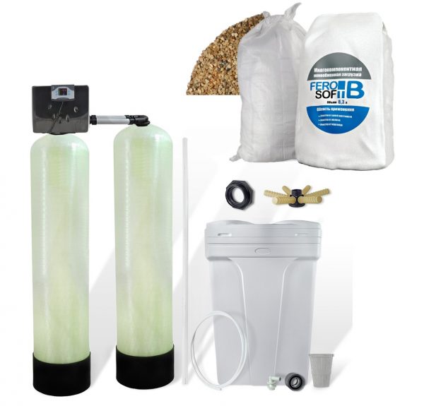 DUPLEX НОРМ SFS Mix B RC 3072 – Система очистки воды от железа КЛИНВО