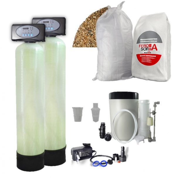 TWIN НОРМ SFS Mix A RC 0844 – Система очистки воды от мутности, запахов, осадков и сероводорода КЛИНВО