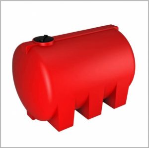 Оборудование для водоочистки (комплектующие) Емкость КАС 8000 H красный (1995х 1900х 3000)