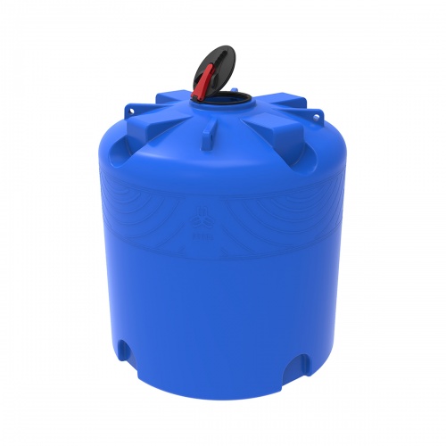 Оборудование для водоочистки (комплектующие) Емкость TR 6000 с откидной крышкой усиленная под плотность 1.2 г/см3 синий (2213х 2000х 2000)