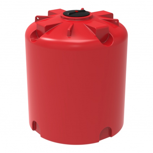 Оборудование для водоочистки (комплектующие) Емкость КАС 10000 TR красный (2715х 2300х 2300)