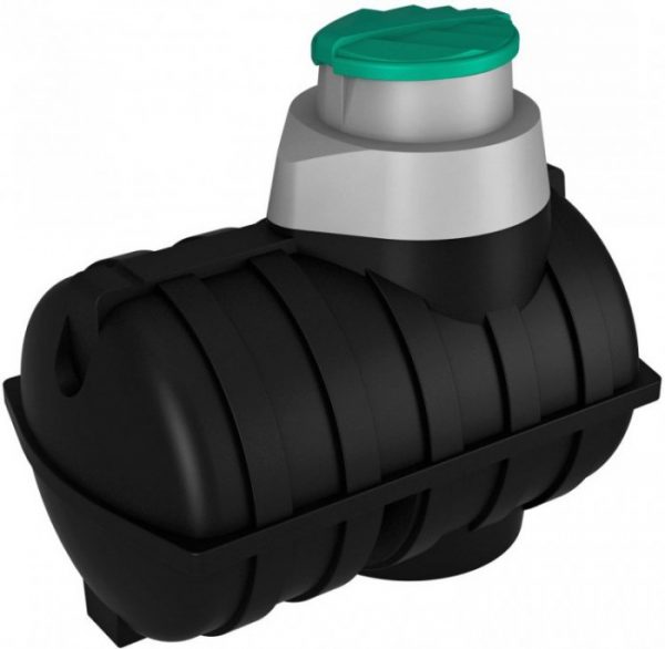 Оборудование для водоочистки (комплектующие) Емкость подземная U 3000 oil черный (2090х 1440х 2360)