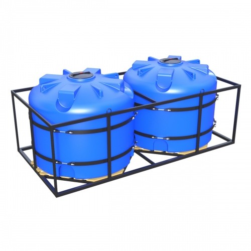 Оборудование для водоочистки (комплектующие) Кассета 9м³ для воды медиум Д (1810х 2090х 4106)