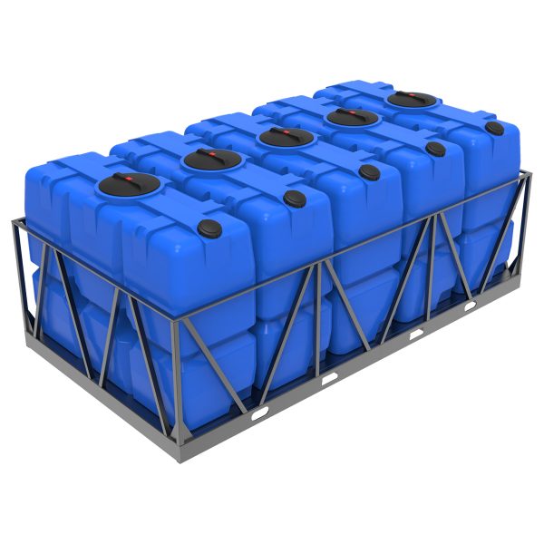 Оборудование для водоочистки (комплектующие) Кассета SK 2000л синяя (5 шт) (1755х 2200х 4040)